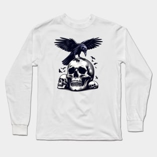 the crow Long Sleeve T-Shirt